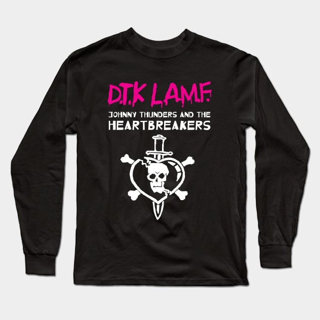 Johnny Thunders and The Heartbreakers band Long Sleeve T-Shirt by VizRad